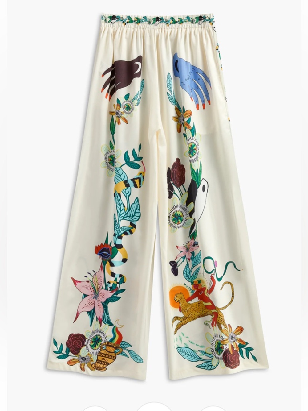 Commense Floral Print Pants Set Size Medium NWT - Picture 5 of 7
